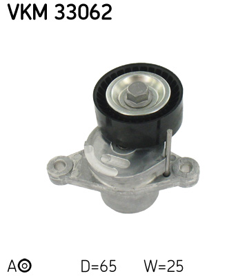 Belt Tensioner, V-ribbed belt - VKM 33062 SKF